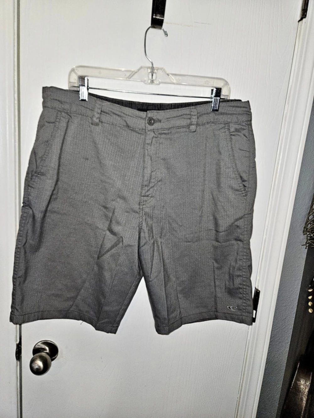 ONeill Men's Gray Flat Front Shorts Size 36